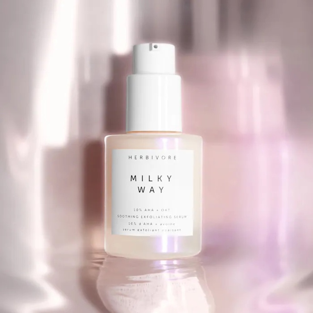 Herbivore, Milky Way, soothing, exfoliating serum